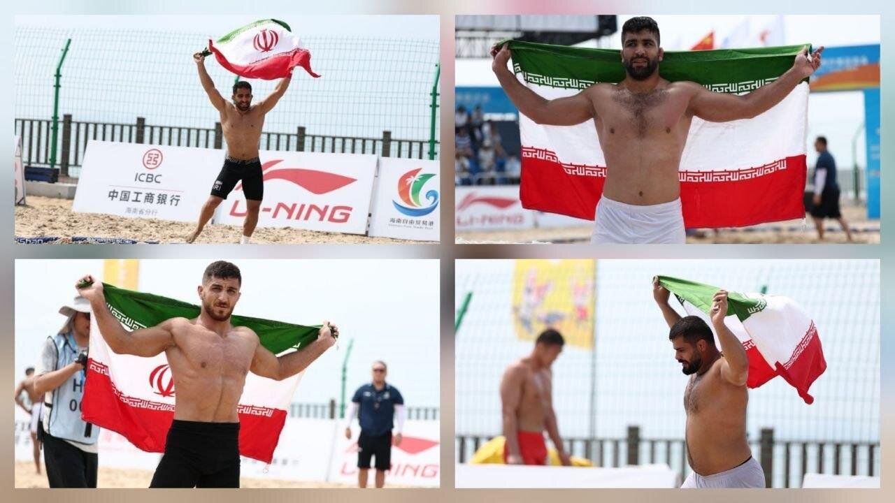 تیم ملی کشتی ساحلی ایران، قهرمان آسیا شد