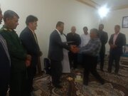 دیدار با خانواده شهدای کارگر در چرام