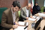 ‍امضاء صورتجلسه همکاری محیط زیست شهرداری تهران و شرکت ملی صنایع پتروشیمی