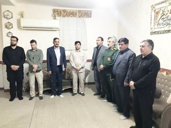 دیدار با خانواده‌های معظم شهدای جنگ رمضان در مهران