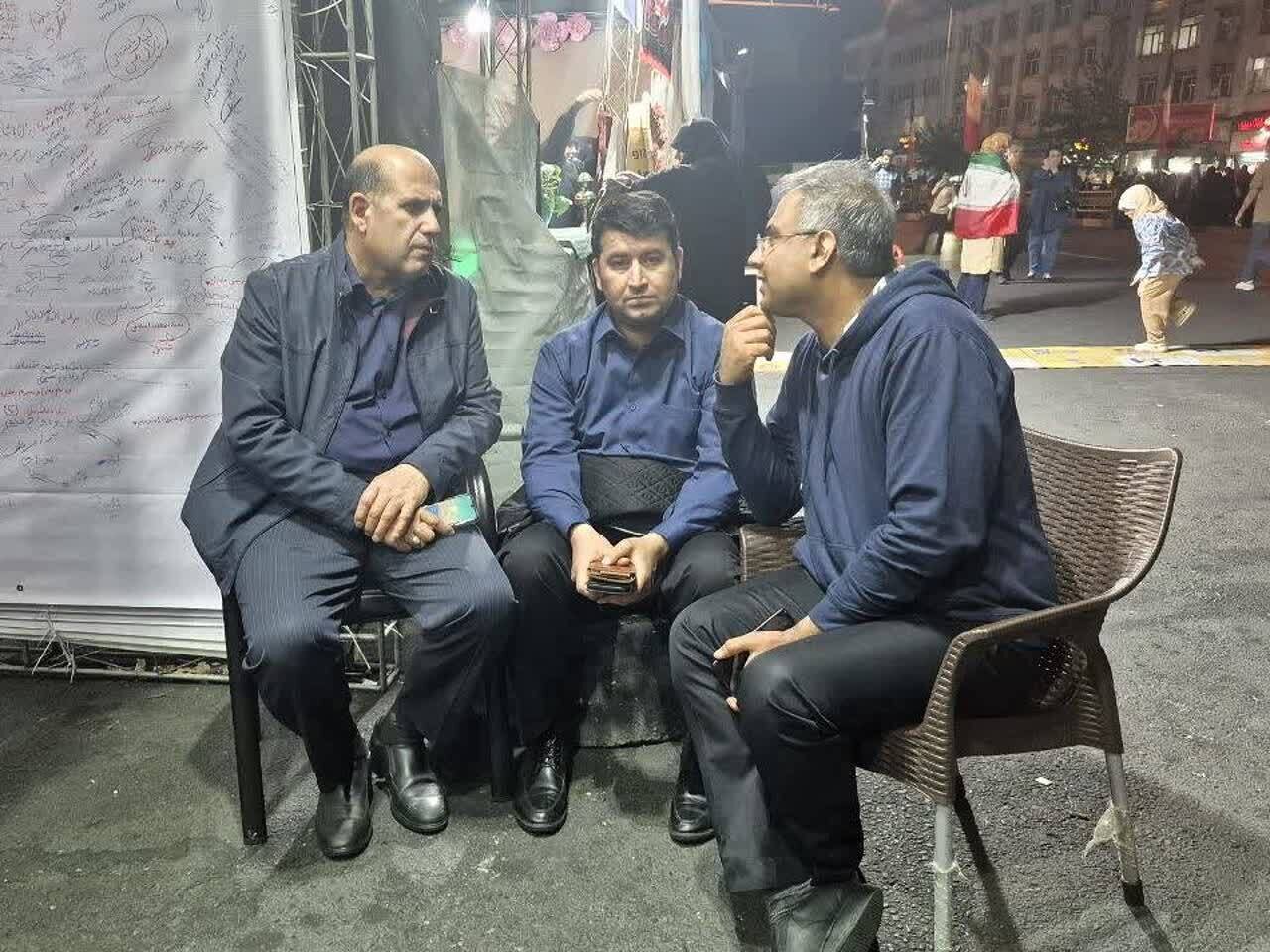 بزرگداشت مقام معلم در موکب سلام شهید