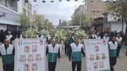 وداع باشکوه زنجانی‌ها با ۱۴ شهید گردان تخریب سپاه زنجان
