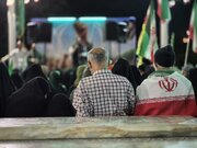 اجتماع مردمی در گلزار شهدای گمنام والفجر منطقه ۱۵ برگزار شد