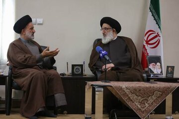 دیدار نماینده ولی فقیه در بنیاد شهید و امور ایثارگران با نماینده ولی فقیه در استان البرز