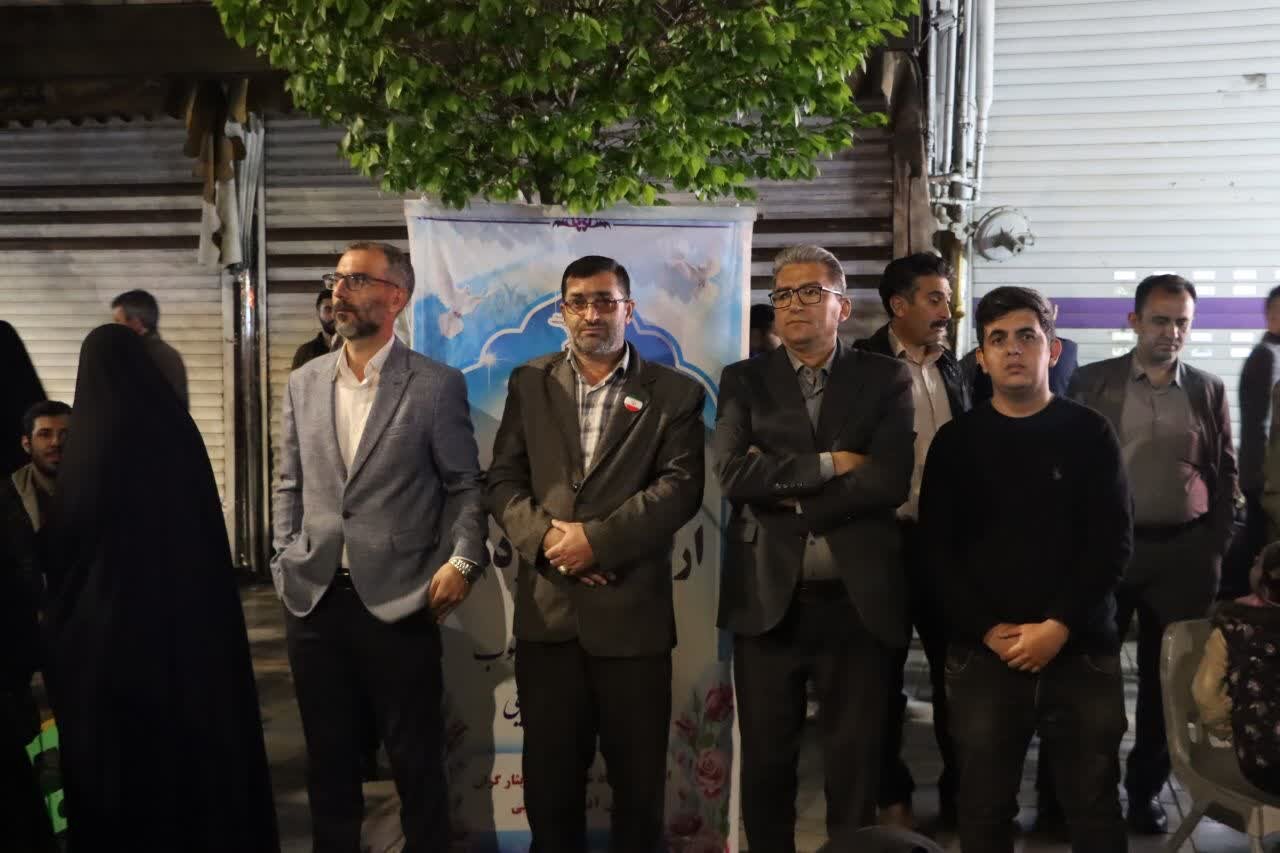 میز ارتباطات بنیاد شهید و امورایثارگران آذربایجان غربی در شصت و ششمین شب اجتماعات شبانه ایران قوی