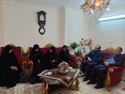 دیدار خانواده شهدای گروه زینبیون با خانواده شهید علیرضا ترابی