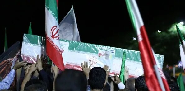 مراسم وداع با پیکر مطهر شهید سهراب شکوه سلجوقی در کرمان برگزار شد