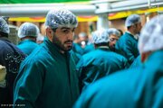 عکس/ حضور اعضای تیم ملی کشتی آزاد در چایخانه امام رضا
