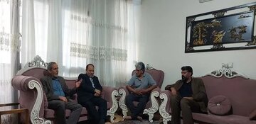 دیدار مدیرکل بنیاد شهید کرمان با جمعی از جانبازان و آزاده سرافراز