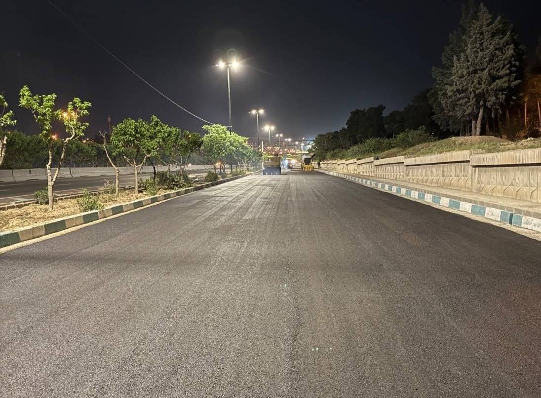 بهرهبرداری از رمپ بوستان جنگلی سرخهحصار به بزرگراه شهید یاسینی