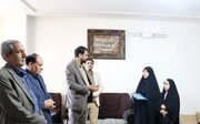 دیدار مدیرکل تعاون، کار و رفاه اجتماعی استان کرمان با خانواده شهید «علیرضا محمدی»