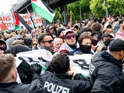 عکس/ سرکوب خشونت‌آمیز حامیان فلسطین در برلین