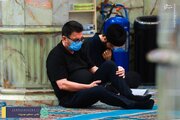 عکس/ تشرف امیر قلعه نویی به مسجد جمکران