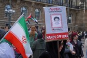 عکس/ تظاهرات حامیان ایران اسلامی در هامبورگ