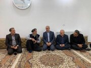 دیدار مشاوران رئیس بنیاد شهید و امور ایثارگران با خانواده شهدای «جنگ رمضان» در کردستان