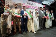 برگزاری جشن ازدواج ۱۲ زوج تهرانی در سالروز ازدواج حضرت علی (ع) و حضرت زهرا (س)