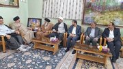 دیدار مسئولان ارشد استان همدان با نماینده آیت‌الله العظمی سیستانی در قم