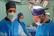 توده ۱۵ کیلوگرمی از شکم بیمار مشهدی خارج شد