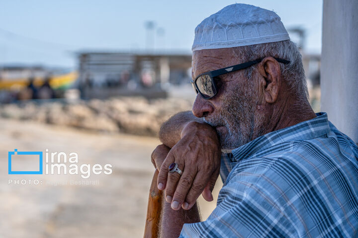 تشییع پیکر شهید «زید ماهیگیرلارکی»