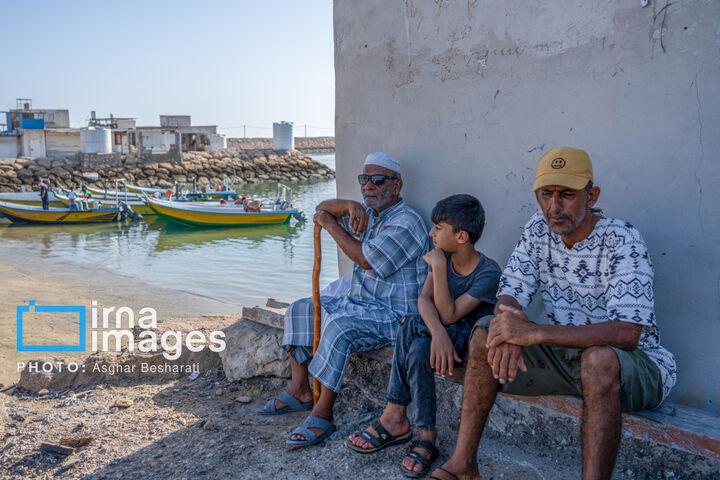 تشییع پیکر شهید «زید ماهیگیرلارکی»