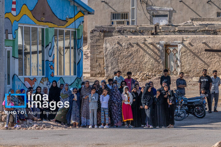 تشییع پیکر شهید «زید ماهیگیرلارکی»