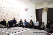 دیدار استاندار مرکزی با خانواده شهیده والامقام «ملیحه عطاءاللهی» از شهدای جنگ رمضان