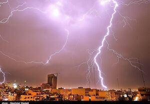 هشدار بارش‌های رگباری و وزش باد شدید در اکثر مناطق کشور