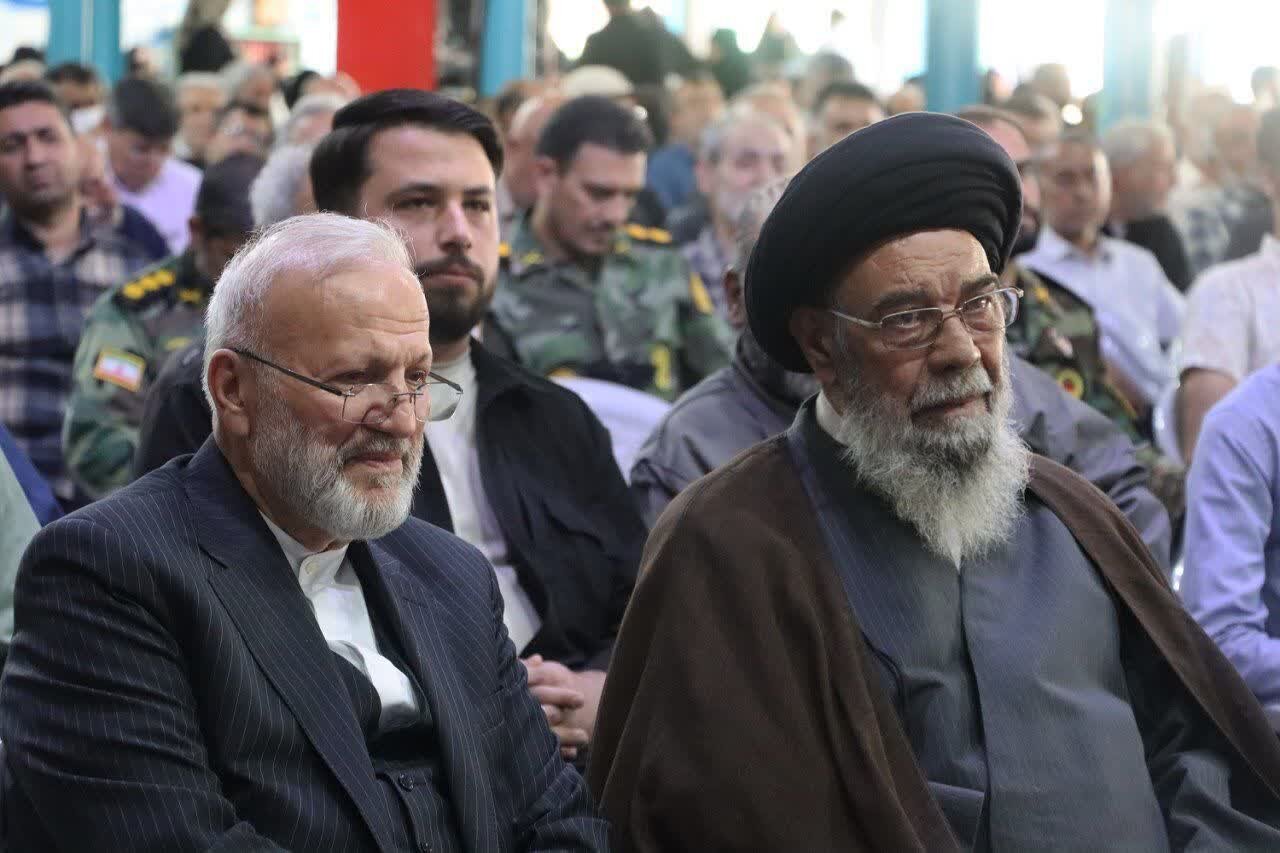 مراسم بزرگداشت شهید لاریجانی همزمان با سالروز عملیات غرور آفرین بیت المقدس و فتح خرمشهر برگزار شد