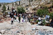 عکس/ کاری که رژیم صهیونی در شب عید با زندگی فلسطینی‌ها کرد