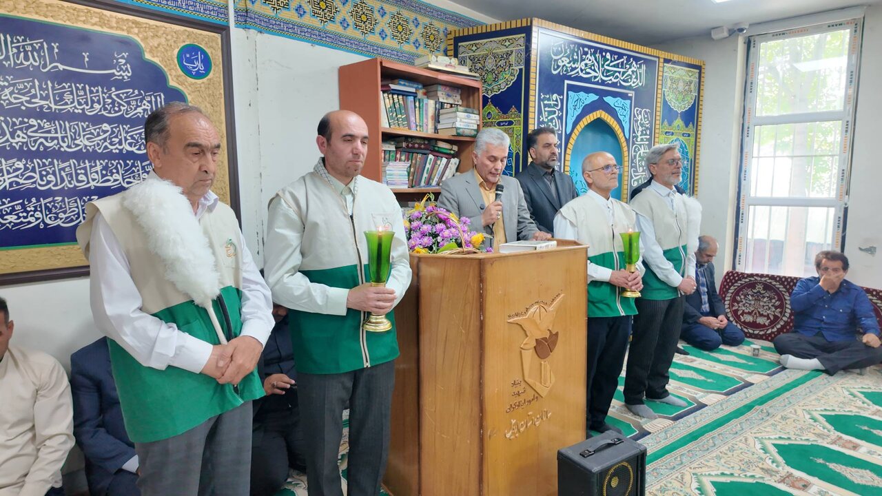 اعزام نخستین کاروان خانواده‌های شهدای جنگ رمضان اردبیل به مشهد مقدس