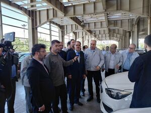 بازدید سه ساعته رئیس سازمان بازرسی از سایپا