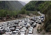 ترافیک سنگین در محور هراز و ورودی‌های تهران