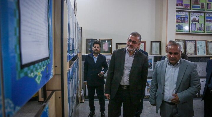 بازدید سلیمانی از موزه یادمان شهدای ورامین