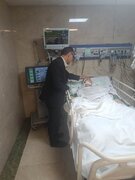 عیادت مدیرکل بنیاد مازندان از حاج احمد ذوالفقاری