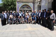 تجلیل تشکل های مردمی از مدیرکل بنیاد شهید استان مرکزی