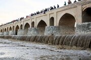 زاینده‌رود به اصفهان نزدیک شد