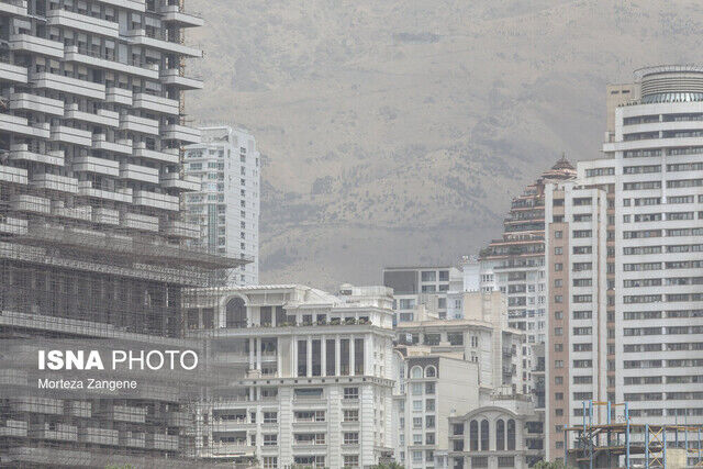 احتمال وقوع طوفان گرد و خاک در تهران