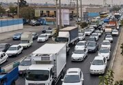 ترافیک سنگین در چالوس و محورهای منتهی به تهران
