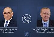 تماس تلفنی اردوغان و پاشینیان درباره عادی‌سازی روابط