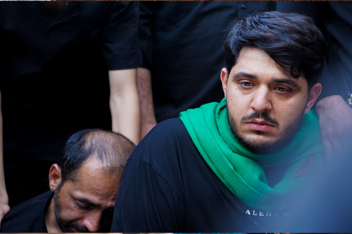 مراسم تشییع پیکر مطهر شهیدان «حسین رمضانیان فردویی» و «محمد اویسی فردوئی»