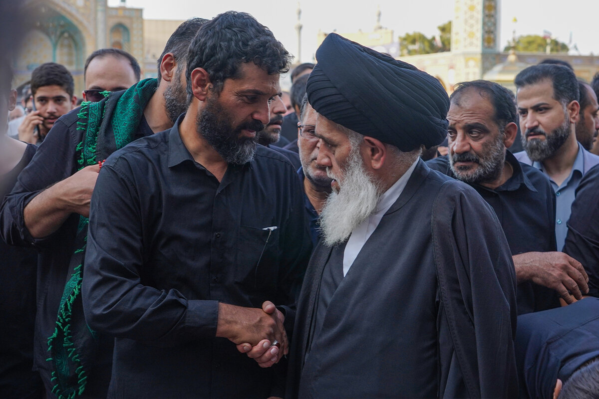 مراسم تشییع پیکر مطهر شهیدان «حسین رمضانیان فردویی» و «محمد اویسی فردوئی»