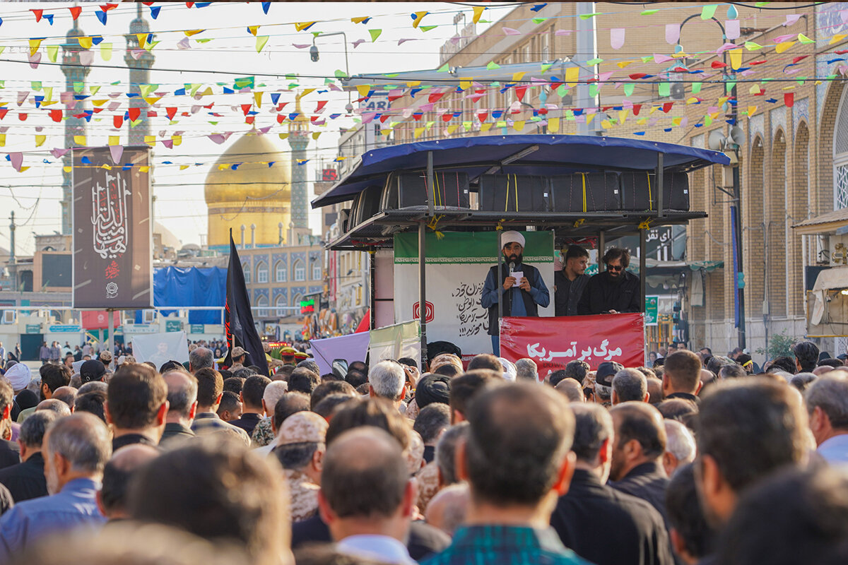 مراسم تشییع پیکر مطهر شهیدان «حسین رمضانیان فردویی» و «محمد اویسی فردوئی»