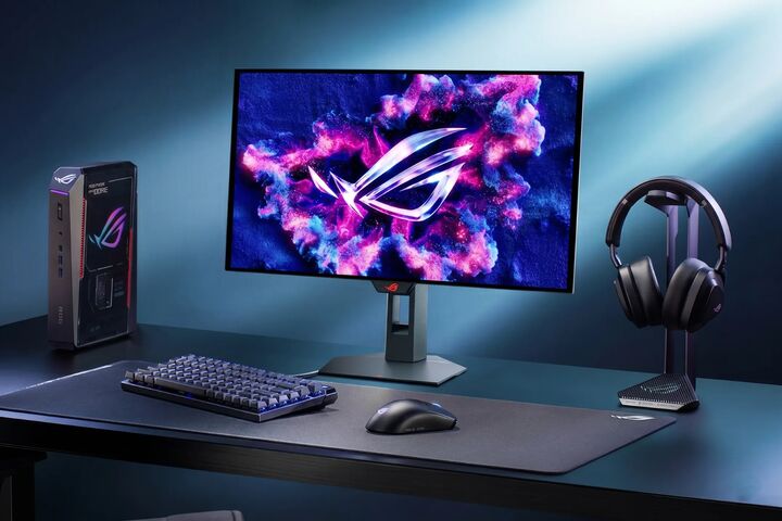 ایسوس با مانیتور ۵۴۰ هرتزی رکورد سرعت نمایشگرهای OLED جهان را شکست