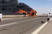حادثه مرگبار اتوبوس حامل زائران در عراق