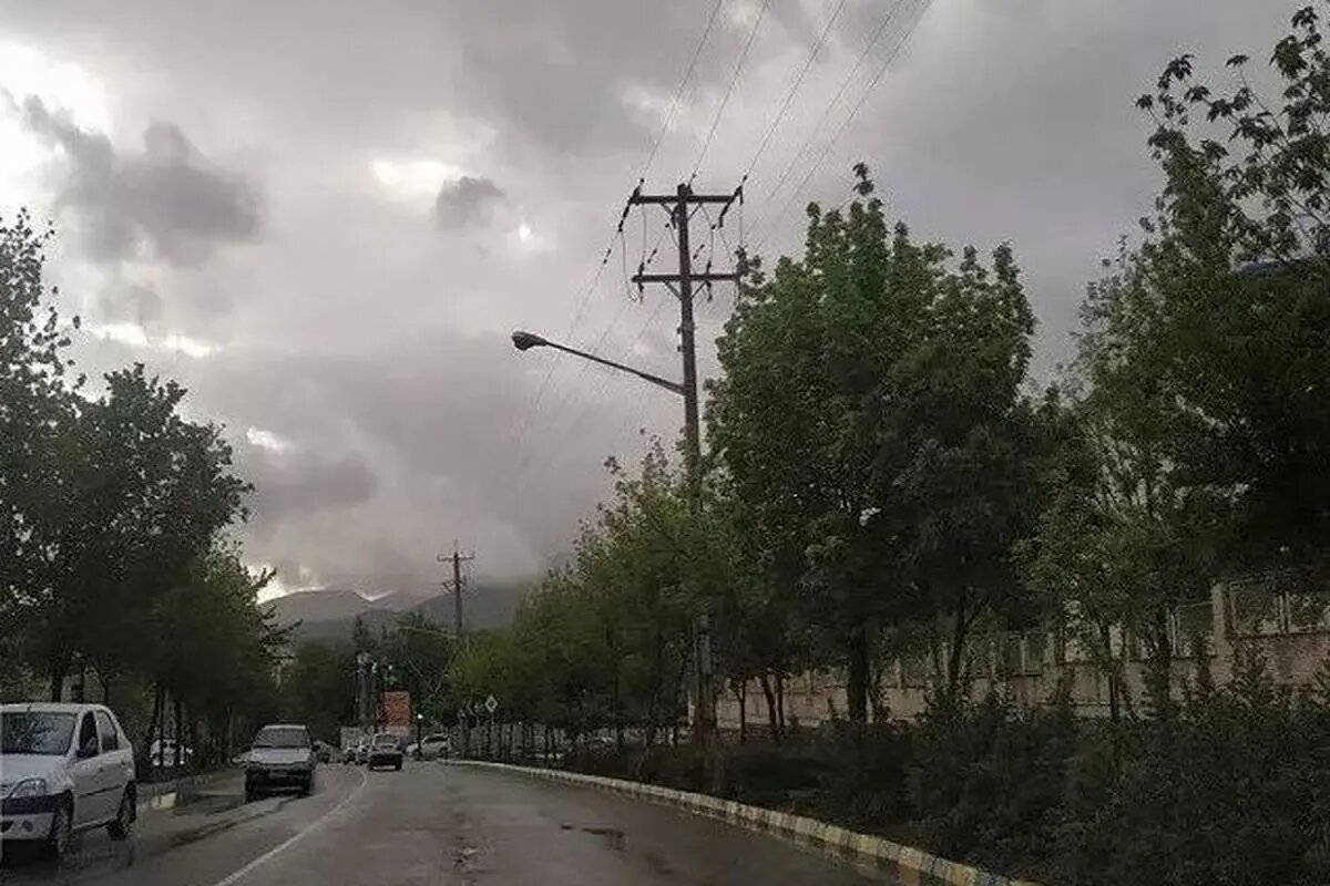 افزایش سرعت وزش باد در تهران