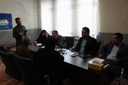 برگزاری میز خدمت خادمین شهدا در شهر بانه‌ور استان کرمانشاه