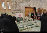 مراسم نخستین سالگرد شهادت سپهبد سلامی