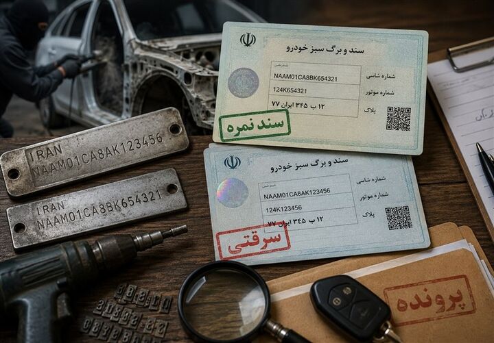 نکاتی مهم برای خریداران خودرو/قربانی سرقت به شیوه "سند نمره" نشوید!