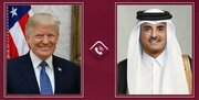 گفت و گوی امیر قطر با ترامپ درباره مذاکرات