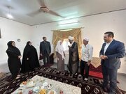 دیدار مدیرکل بنیاد شهید گلستان با خانواده‌های شاهد و ایثارگر